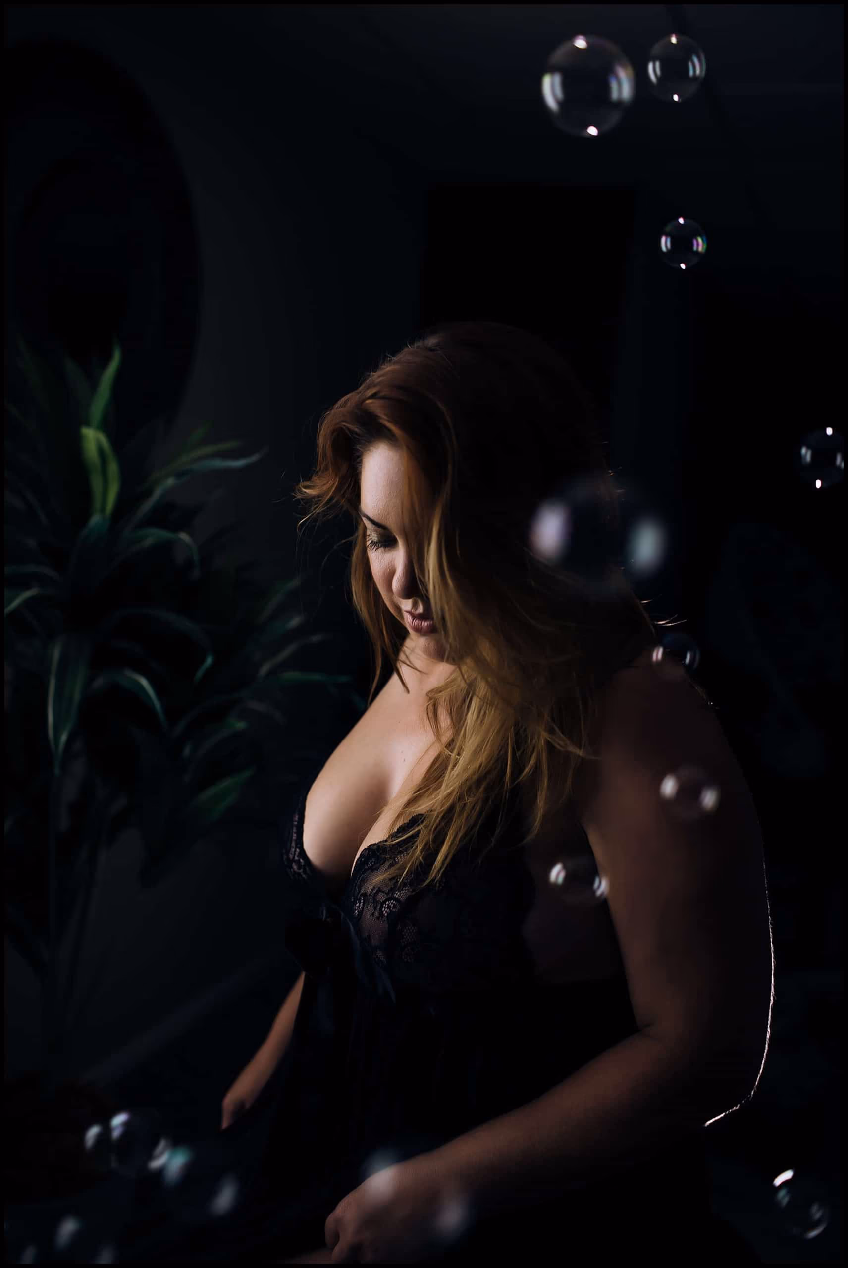 Bubble Sessions | Sarah Jane Boudoir | Wauconda IL