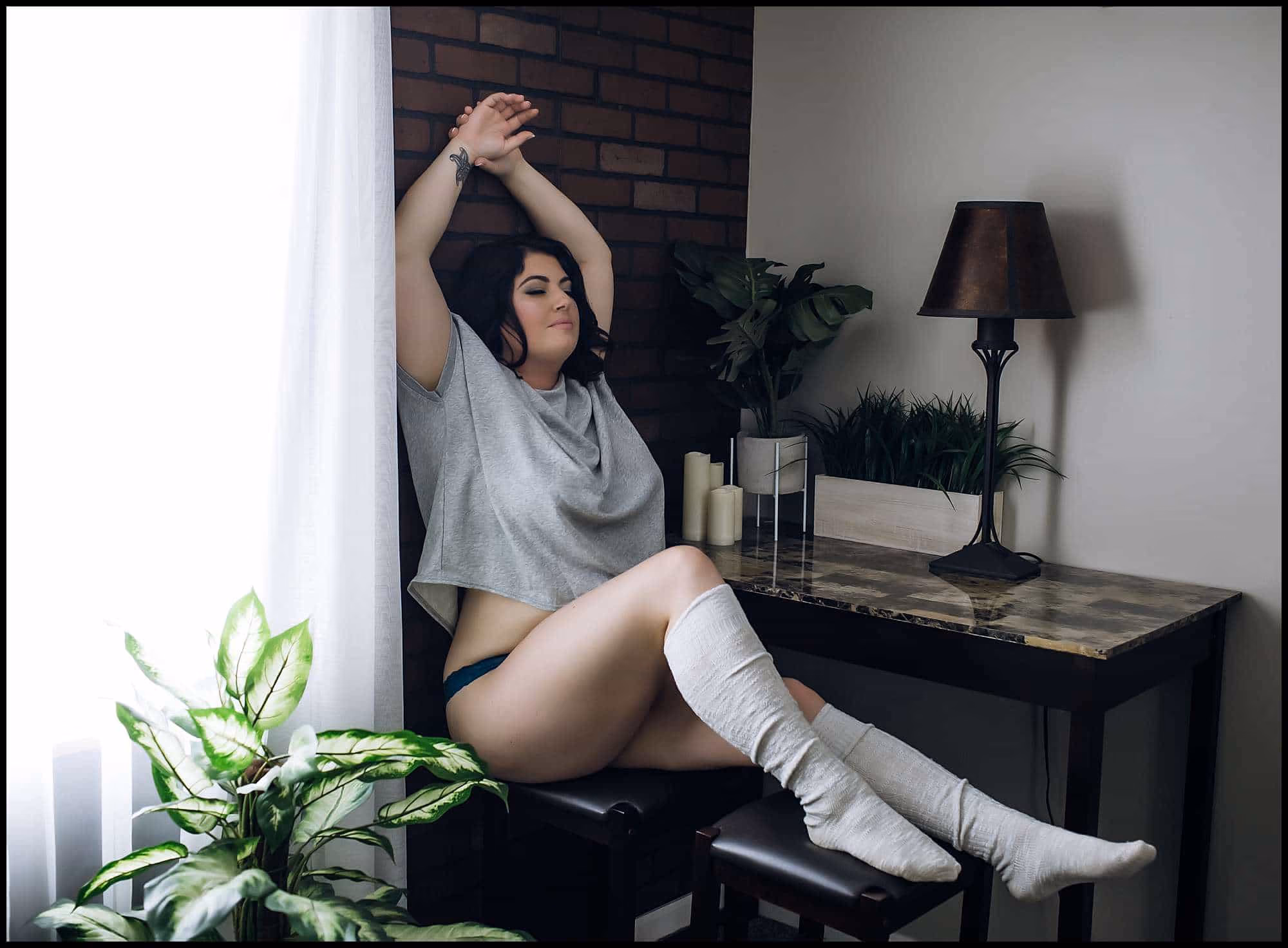 Brunette Beauty | Sarah Jane Boudoir | Wauconda IL