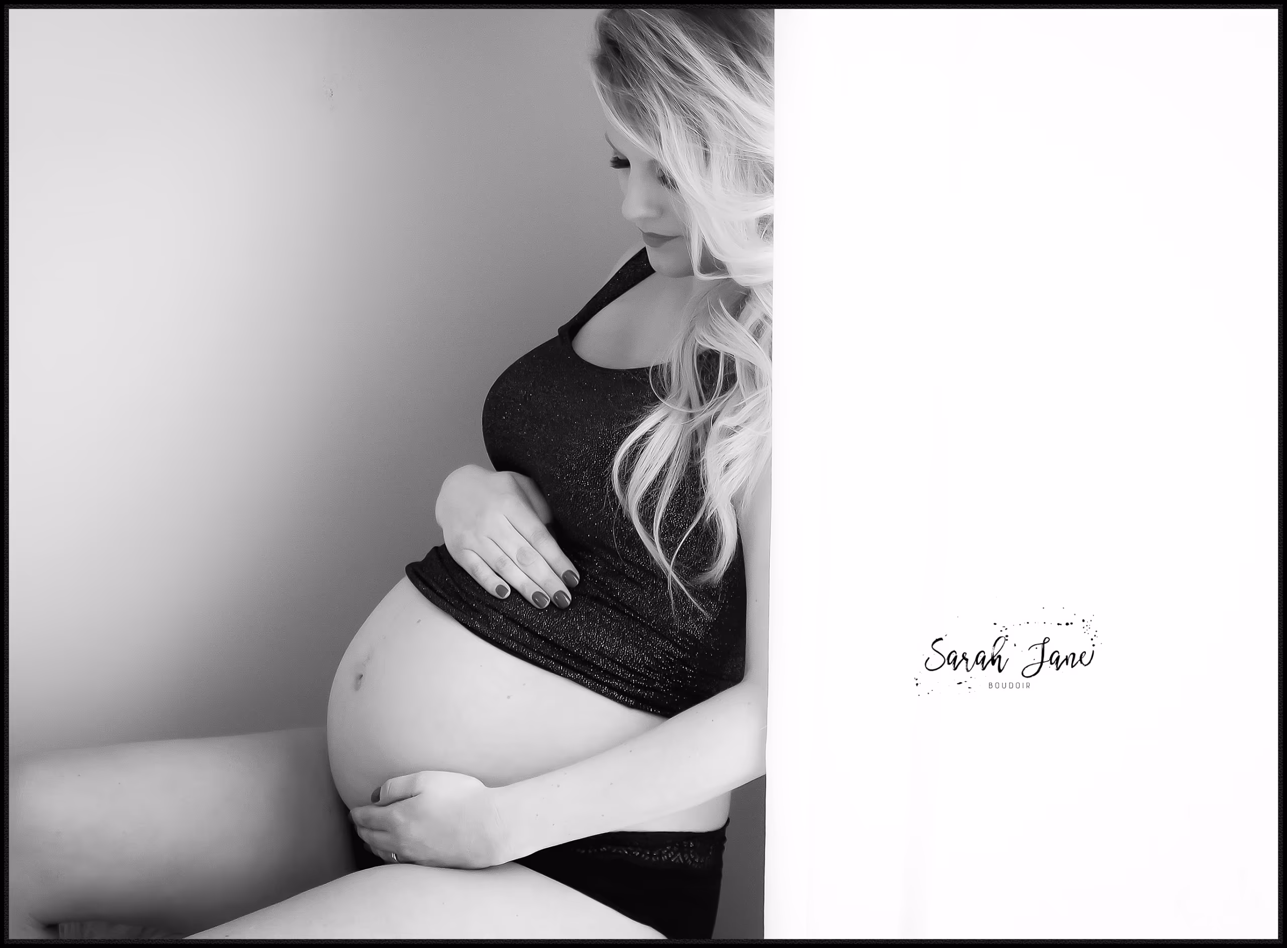 Soon to be Momma | Sarah Jane Boudoir | Plainfield, IL